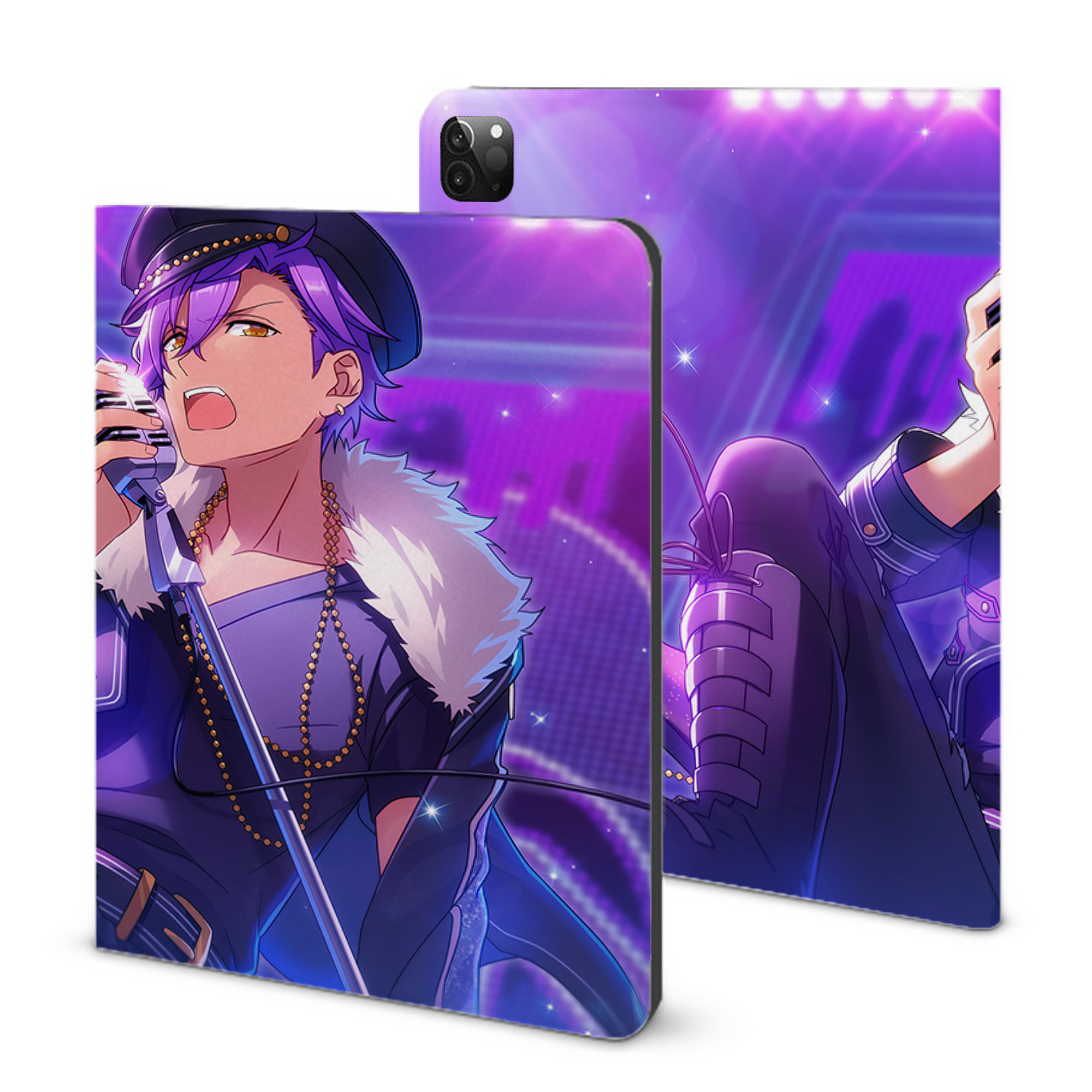 （画像用） あんさんぶるスターズ! Ensemble Stars IPadケース ペンホルダー付き ブックスタイルデザイン